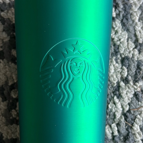 Starbucks Green Matte Soft Touch Tumbler- Venti - Picture 3 of 5